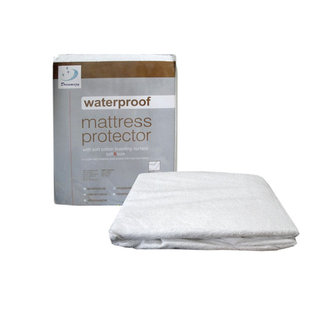 Fully Fitted Terry Waterproof Mattress Protector 30Cm Wall Mattress Toppers & Protectors