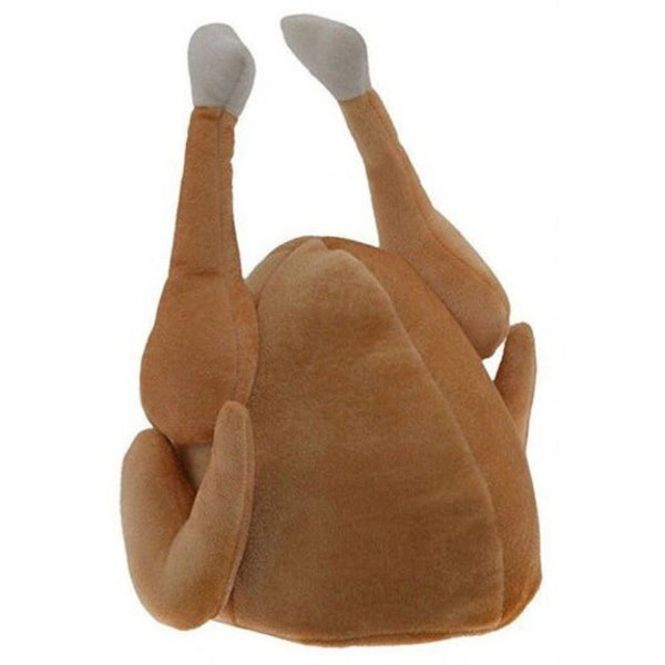 Funny Adults Hat Thanksgiving Day Roasted Turkeycute Party Festival Caps Brown