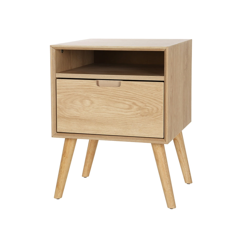 Artiss Bedside Table Drawers Side Shelf Storage Cabinet Nightstand Gorr Bedside Tables