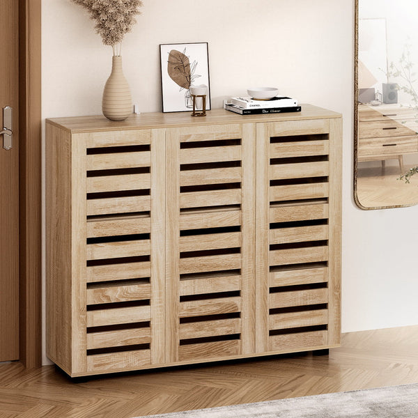 Artiss Shoe Cabinet 30 Pairs Shelf Shoe Cabinets