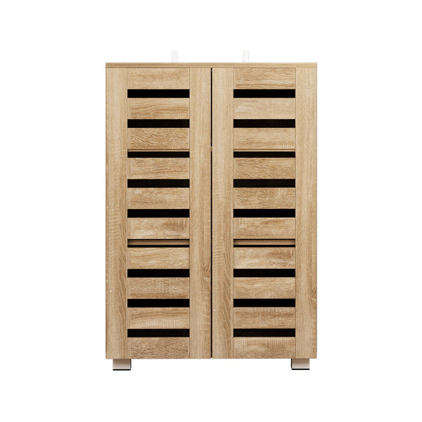 Artiss Shoe Cabinet 20 Pairs 5 Tier Wood Alster Shoe Cabinets
