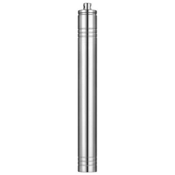 Gear Titanium Alloy Toothpicks Storage Silver