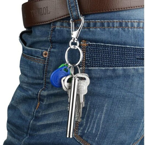 Gear Titanium Alloy Toothpicks Storage Silver Multi Tools