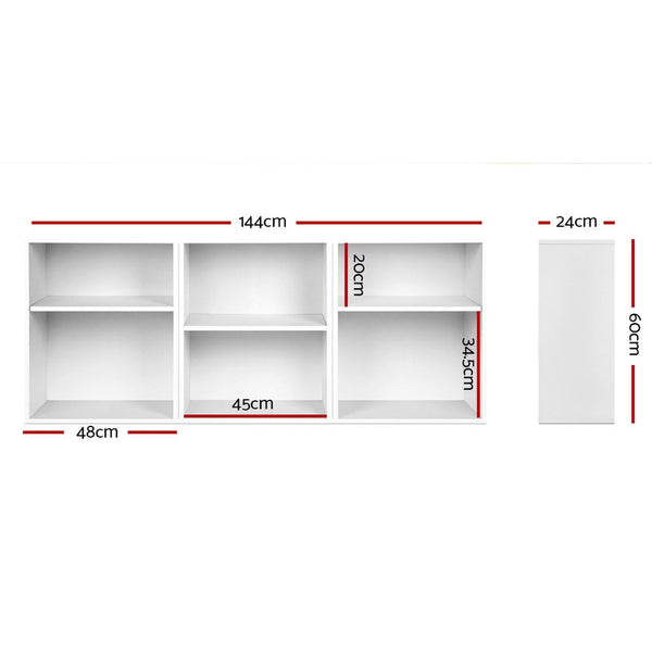 Bookshelves Artiss 3 Piece Storage Shelf