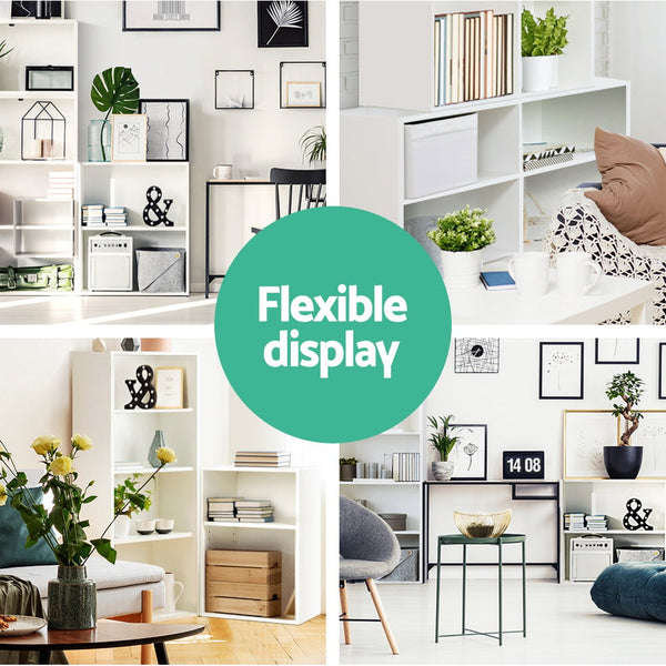 Artiss 3 Piece Storage Shelf Bookshelves