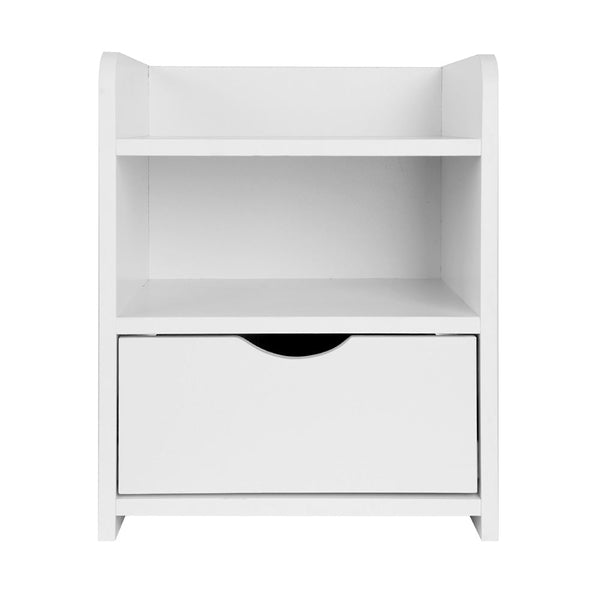 Artiss Bedside Table Drawer White Bedside Tables