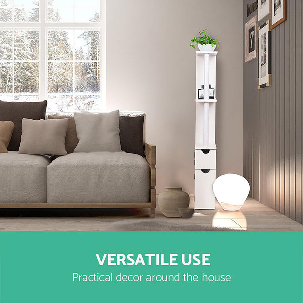 Artiss Freestanding Bathroom Storage Cabinet White Bathroom Cabinets