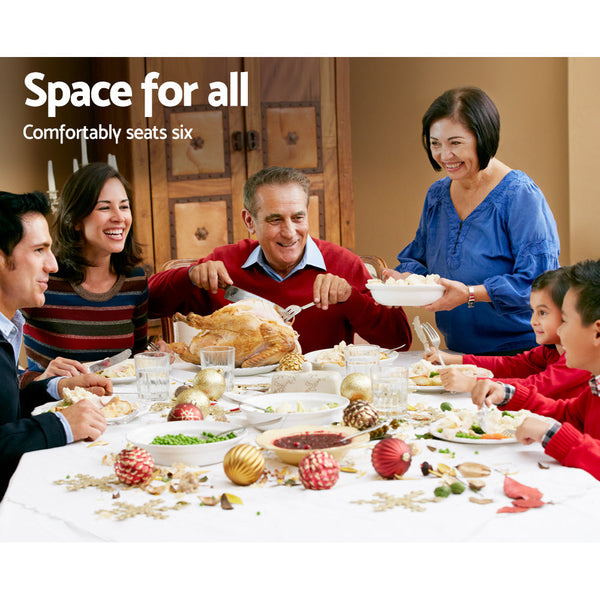 Artiss Gateleg Dining Table Dining Tables