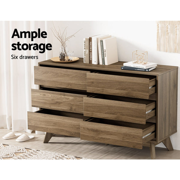 Artiss Introducing Our Chest Of Drawers With Six Spacious Each Fitted With. Dressers & Chests Of Drawers