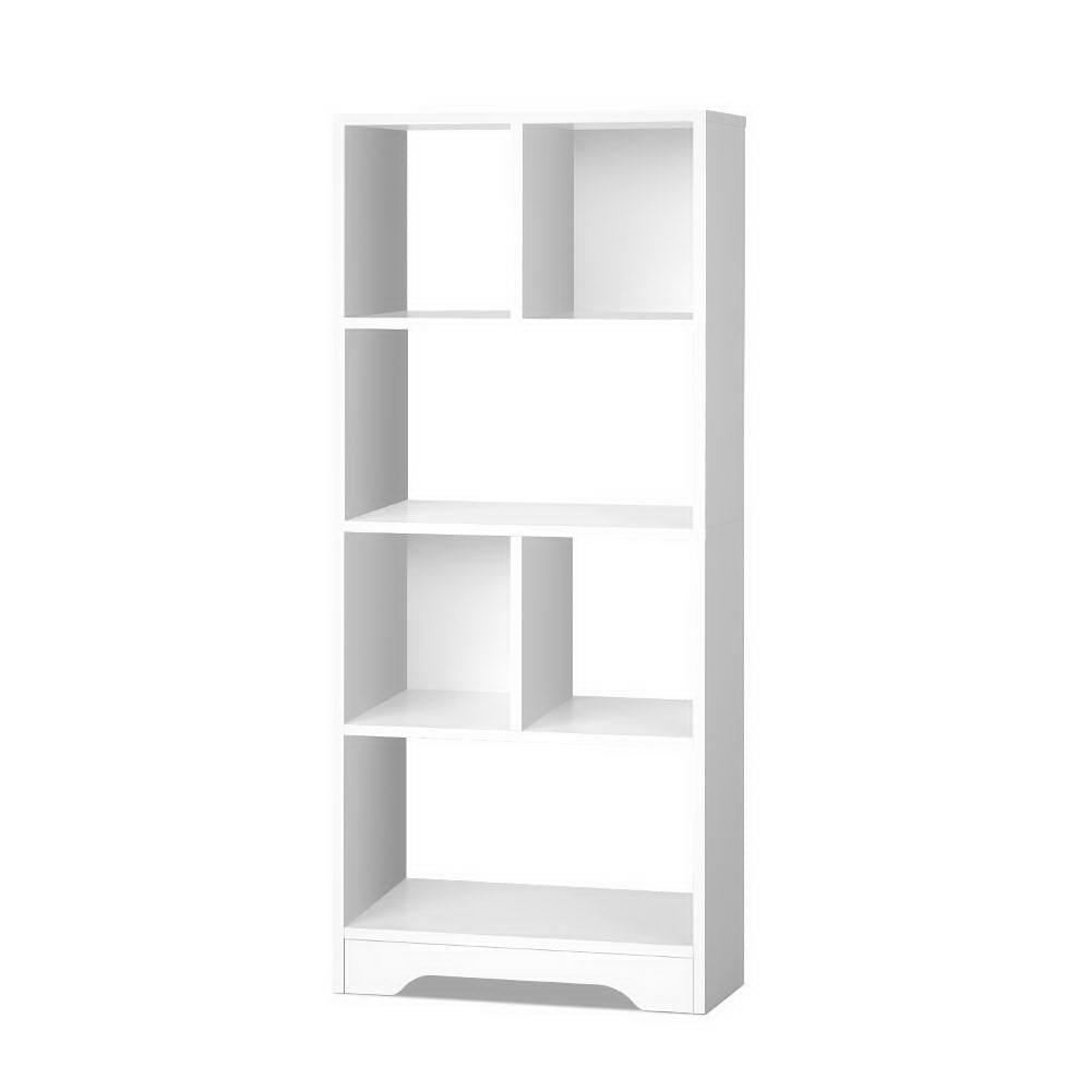 Artiss Display Shelf Bookcase Storage Cabinet Bookshelf Home Office White