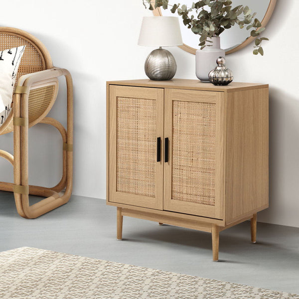 Artiss Rattan Buffet Sideboard Cabinet Storage Hallway Table Kitchen Cupboard Sideboards & Buffets