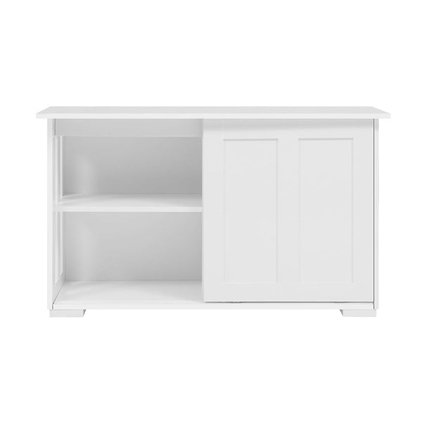 Artiss Buffet Sideboard Cabinet White Doors Storage Shelf Cupboard Hallway Table Sideboards & Buffets