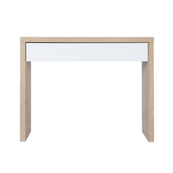 Artiss Console Table Hallway Sofa Entry Desk With Storage Drawer 100Cm