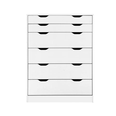 Artiss 6 Chest Of Drawers Tallboy Cabinet Storage Dresser Table Bedroom