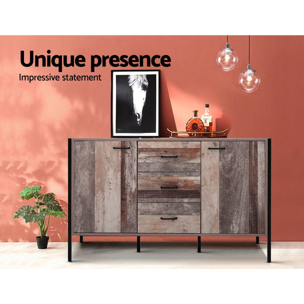Artiss Buffet Sideboard Storage Cabinet Rustic Sideboards & Buffets