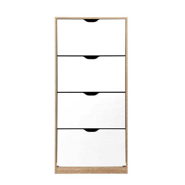 Artiss 48 Pairs Shoe Cabinet Rack Organiser Storage Shelf Shoe Cabinets