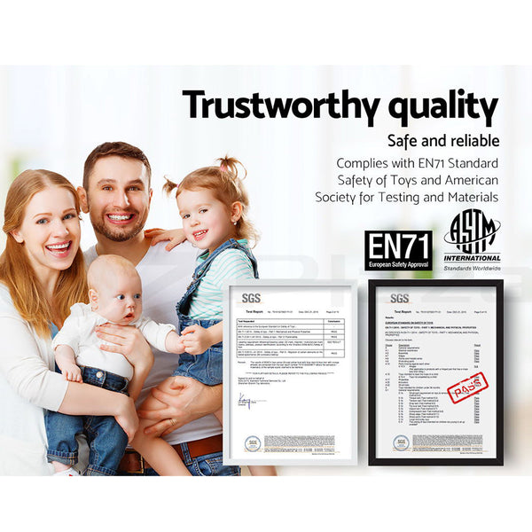 Keezi 4 Tier Kids Bookshelf Bookcase Children Toy Organiser Display Rack Kids Bookshelves