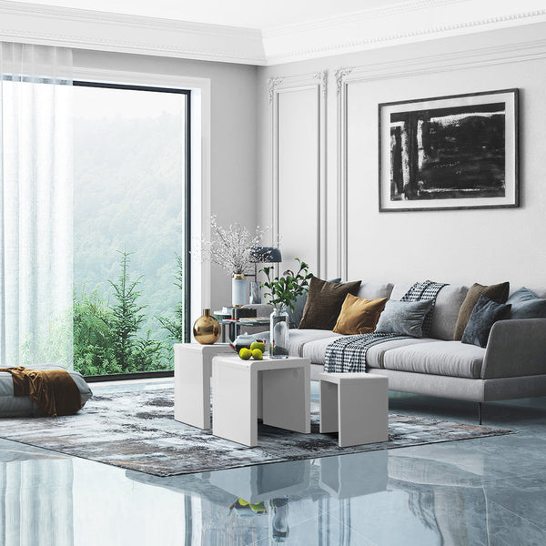 Artiss Set Of 3 Nesting Tables