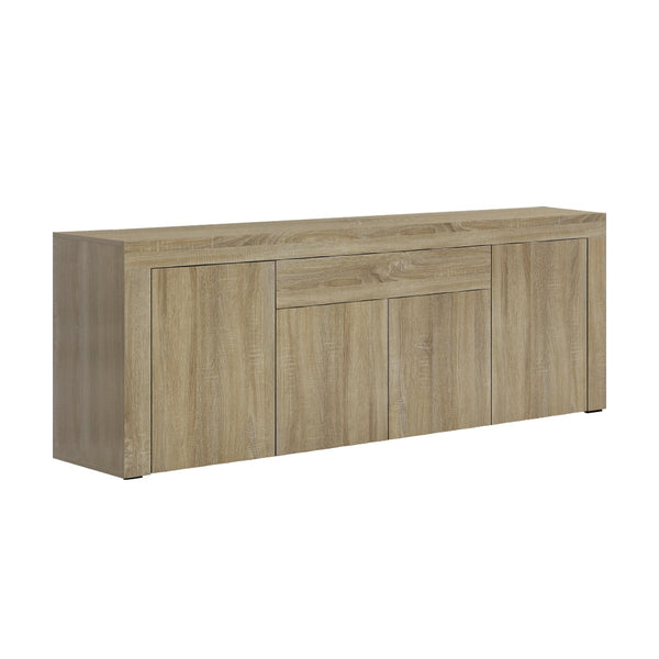 Artiss Buffet Sideboard Cabinet Storage 4 Doors Cupboard Hall Wood Hallway Table Sideboards & Buffets