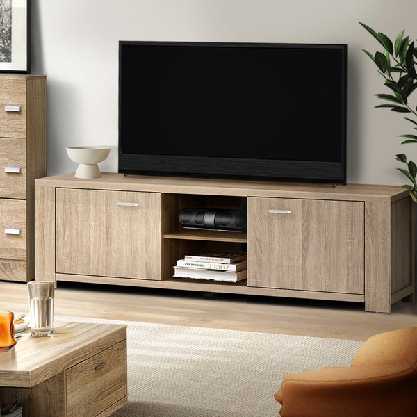 Artiss Tv Cabinet Entertainment Unit Stand Display Shelf Storage Wooden