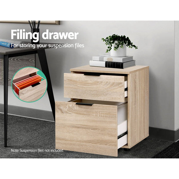 Drawer Filing Cabinet Office Shelves Storage Drawers Cupboard Wood File Home