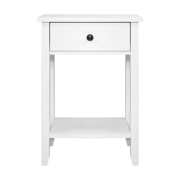 Artiss Drawer Side Nightstand White Storage Cabinet Shelf Bedside Tables