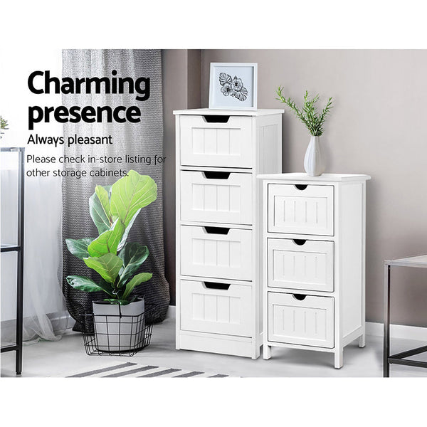 Artiss Storage Cabinet Chest Of Drawers Dresser Bedside Table Bathroom Stand Bedside Tables