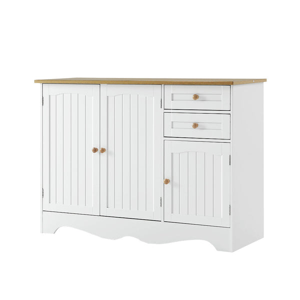 Artiss Buffet Sideboard Storage Cabinet Kitchen Cupboard Drawer Table Hallway Sideboards & Buffets
