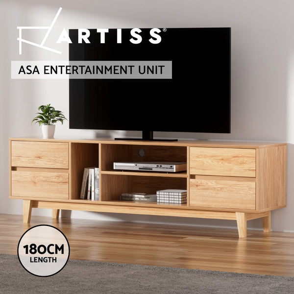 Artiss Entertainment Unit Stand Tv Cabinet Storage Drawer Shelf 180Cm Tv Stands & Entertainment Units