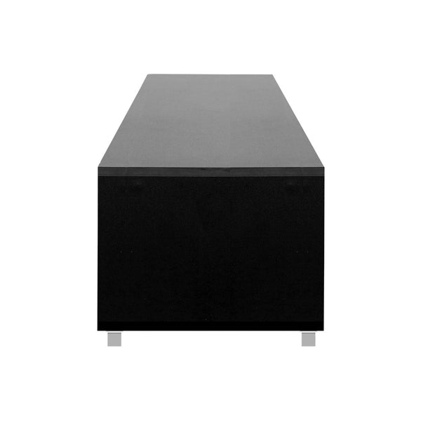 Artiss Entertainment Unit With Cabinets Black Tv Stands & Entertainment Units