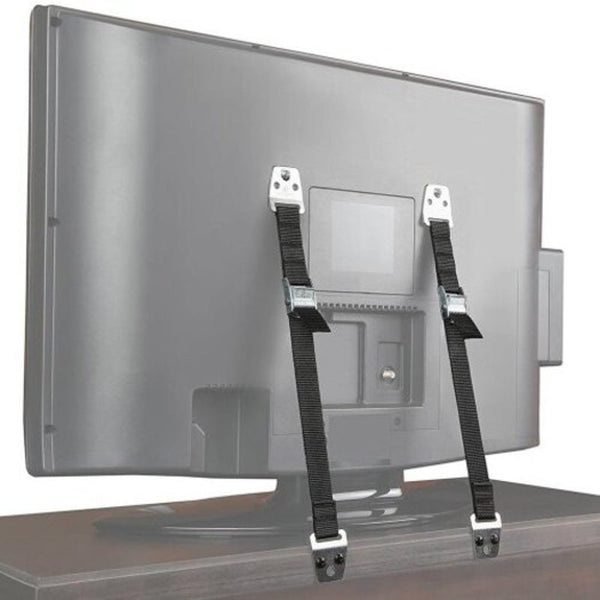 Furniture Safe Adjustable Fixing Strap Wardrobe Tv Anti Dumping Band Black