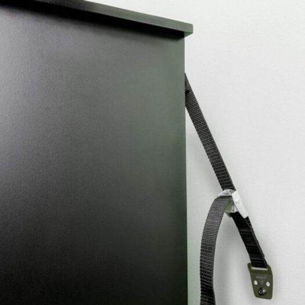 Furniture Safe Adjustable Fixing Strap Wardrobe Tv Anti Dumping Band Black
