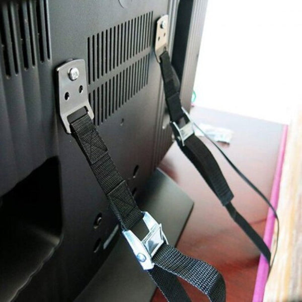 Furniture Safe Fixing Strap Wardrobe Tv Anti Dumping Band Black Other Baby Proofing