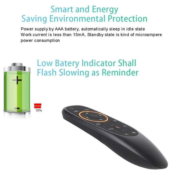 Fly Air Mouse Wireless 2.4Ghz Mini Gyro Remote Control For Android Tv Box With Voice Remote Controls