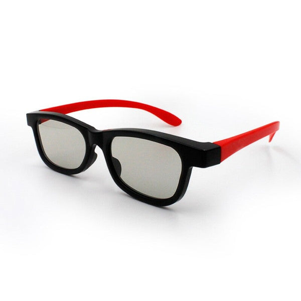 G66 Passive 3D Glasses Polarized Lenses For Cinema Lightweight Portable Watching Movies