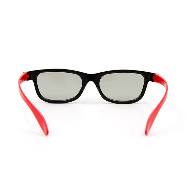 G66 Passive 3D Glasses Polarized Lenses For Cinema Lightweight Portable Watching Movies 3D Tv Glasses & Accessories