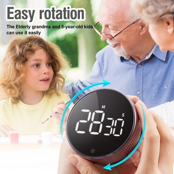 Digital Magnetic Smart Timer Productivity Stopwatch Office Stopwatches