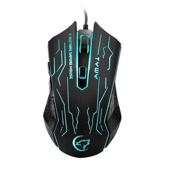 Computer Mouses G820 Wired Gaming 7 Backlights 6 Buttons Smart With Dpi Colour Breathing Led Lights Mice Trackballs & Touchpads