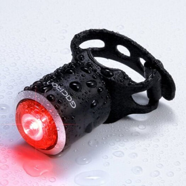 Gaciron W06 Bicycle Smart Sensor 5Lm Led Taillight High Brightness Flash Usb Rechargeable Bike Light With Mini Portable Body Black