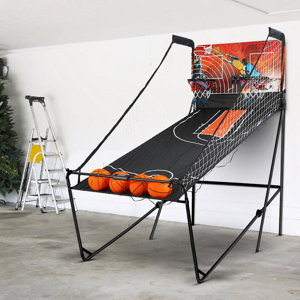 Basketball Game Double Shooting Electronic Scoring Folding Outdoor Kids Basketball Backboards