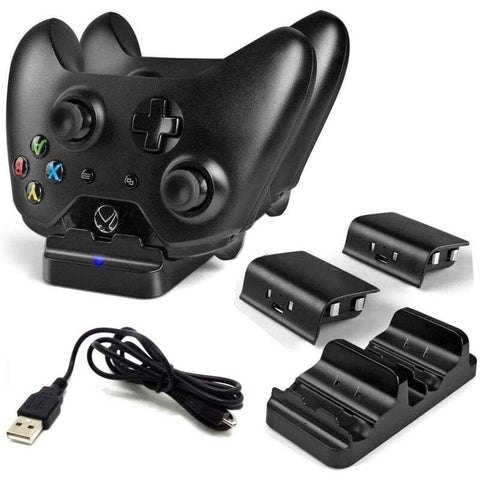 Game Controller Charger Dock Kit Dual Slot Charging Station For Xbox One