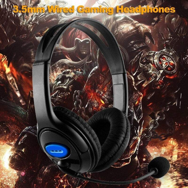 Televisions Game Headphone Wired Gaming Headset Headphones With Microphone For Sony Ps4 Playstation Headsets