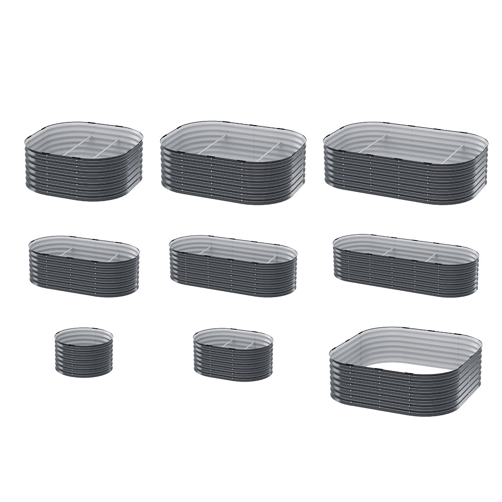 Greenfingers Garden Bed 9 In 1 Modular Planter Box Raised Container Galvanised Raised Garden Beds