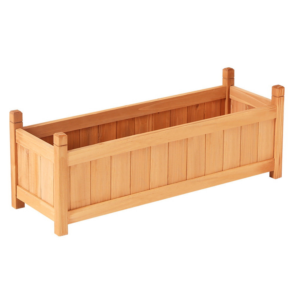 Greenfingers Garden Bed Raised Planter Outdoor Box Vegetables 90X30x33cm Raised Garden Beds