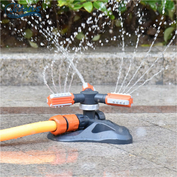 Garden Sprinkler Automatic Watering Irrigation System Large Area Covering 360 Rotating For Lawn Lawn Sprinklers & Sprinkler Heads