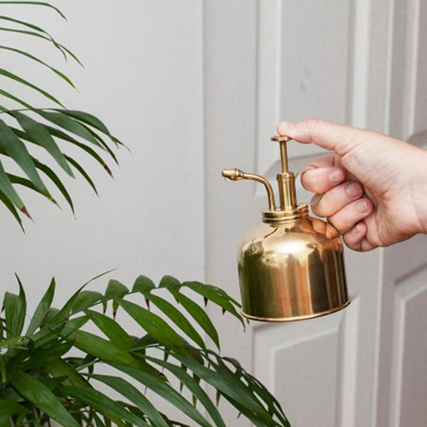 Gold Spritzer Indoor Garden Watering Spray Home Decor