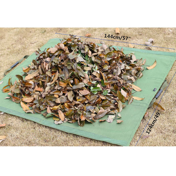 Garden Leaf Storage Outdoor Lawn Yard Waste Tarpaulin Container Recyclable Heavy Duty Garbage Tote Bags Garden Waste Bags