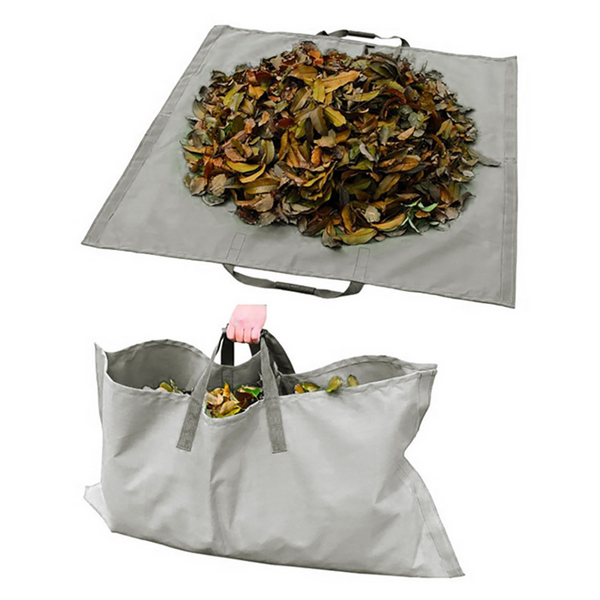 Garden Leaf Storage Outdoor Lawn Yard Waste Tarpaulin Container Recyclable Heavy Duty Garbage Tote Bags Garden Waste Bags
