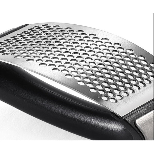 Garlic Ginger Press Rocker Stainless Steel Crusher Chopper Mincer Squeezer Garlic Presses