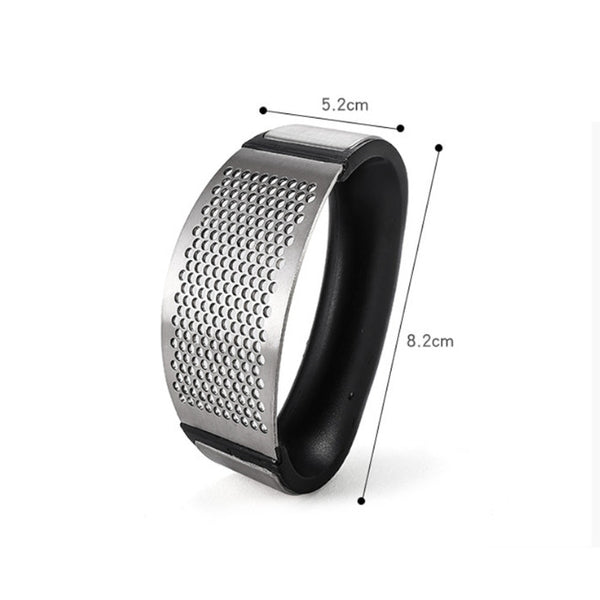 Garlic Ginger Press Rocker Stainless Steel Crusher Chopper Mincer Squeezer Garlic Presses